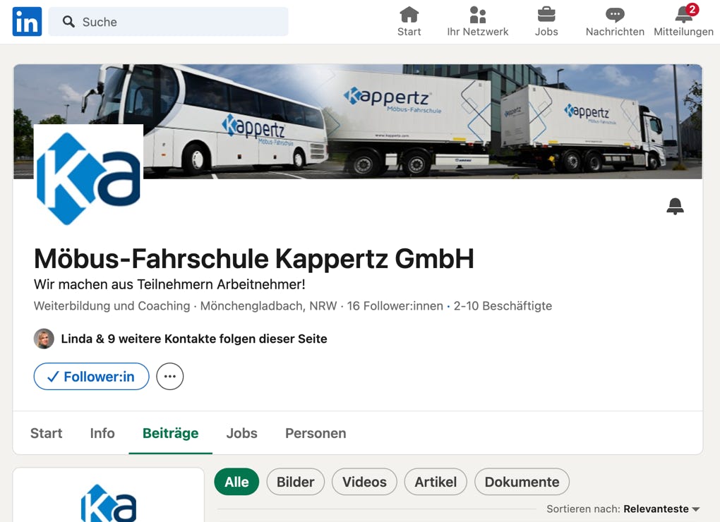 Social Media Grafik-Erstellung für Möbus-Fahrschule Kappertz GmbH 