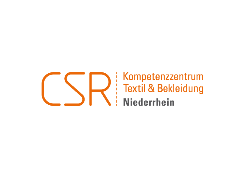 Corporate Design + Logo-Redesign-Erstellung für CSR Kompetenzzentrum Textil & Bekleidung Niederrhein